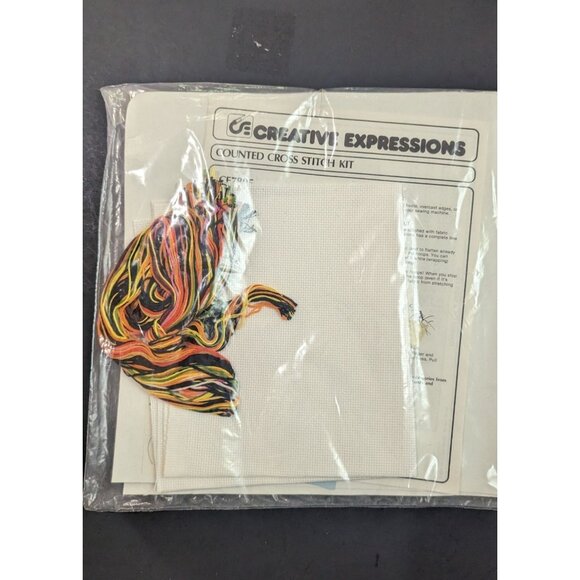 Creative Expressions 12"x14" Kitchen Witch Cross-Stitch Kit Magically Delightfu - Picture 2 of 5